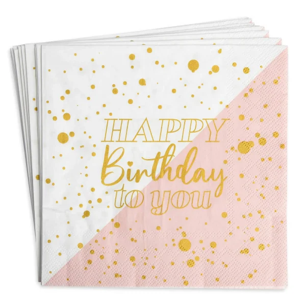 Depot Serviettes De Table Birthday