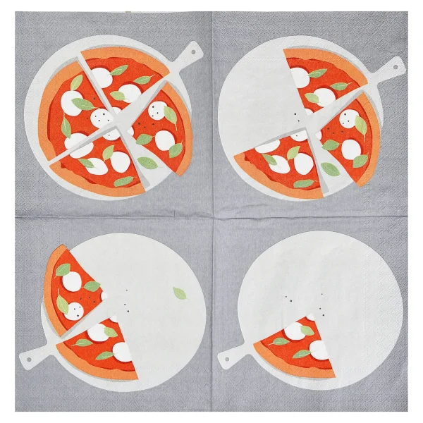 Depot Serviettes De Table Pizza