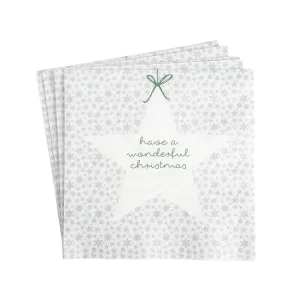 Depot Serviettes De Table Wonderful Christmas^ Linge De Table