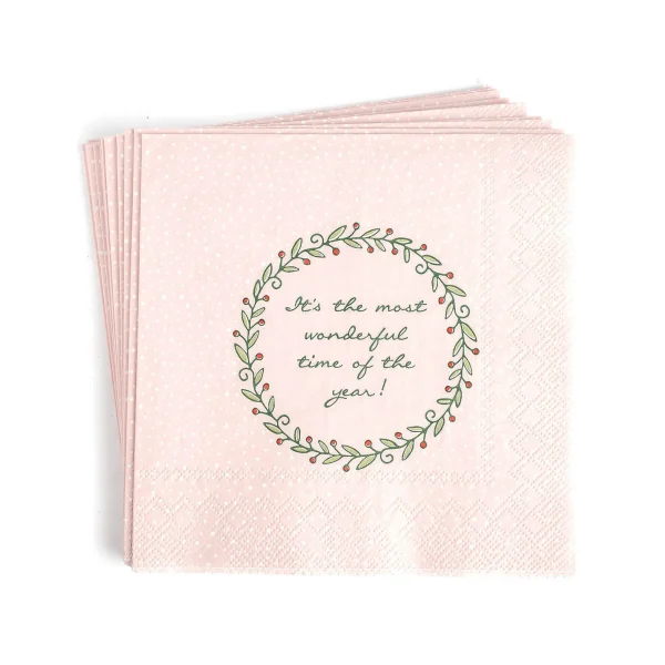 Depot Serviettes De Table Wonderful Time^ Linge De Table