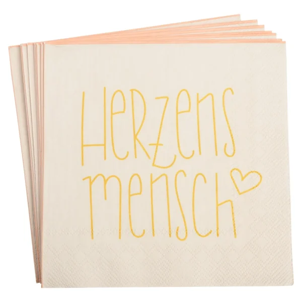 Depot Serviettes Homme De Coeur
