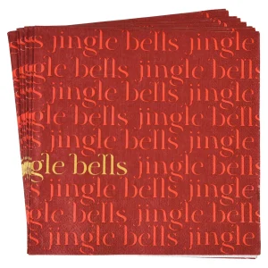 Depot Serviettes Jingle^ Linge De Table