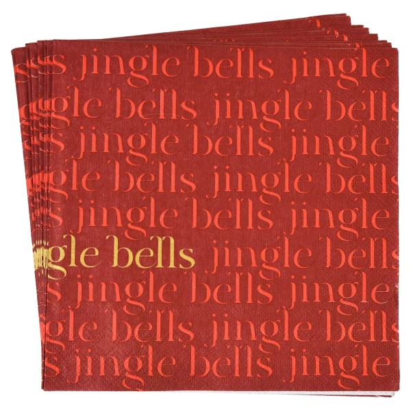 Depot Serviettes Jingle^ Linge De Table