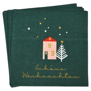 Depot Serviettes Joyeux Noël^ Linge De Table