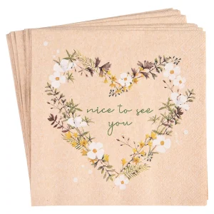 Depot Serviettes Lilly Coeur