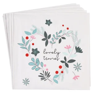 Depot Serviettes Lovely Times^ Linge De Table