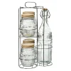 Depot Set Bouteille & Verre Romance Avec Support^ Vaisselle De Noël