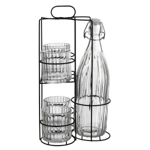 Depot Set Bouteille & Verre Tom Avec Support^ Vaisselle De Noël
