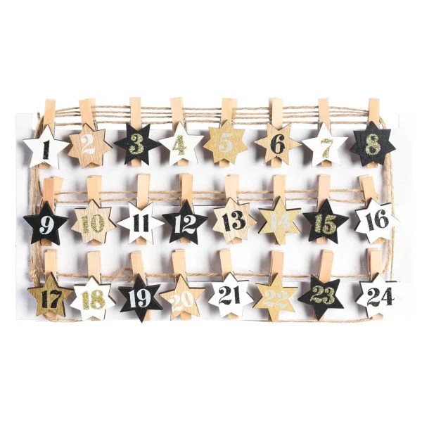 Depot Set D'Agrafes Avent^ Calendrier De L'Avent