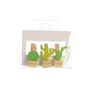Depot Set D'Agrafes Décoratives Cactus