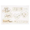 Depot Set D'Autocollants Pour Verre Girly^ Vaisselle De Noël