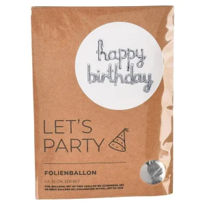 Depot Set De Ballons Transparents Birthday