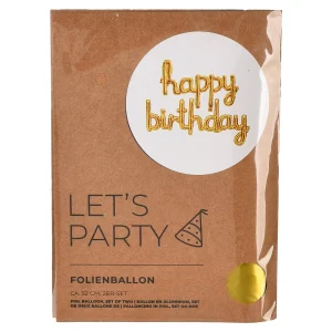 Depot Set De Ballons Transparents Birthday