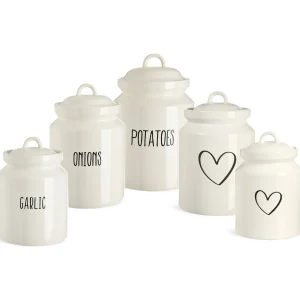 Depot Set De Boîtes A Provisions Coeur & Legumes^ Accessoires De Cuisson & Boîtes À Pâtisserie