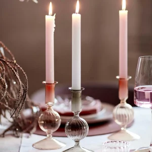 Depot Set De Bougies Pointues Avent Avec Autocollants Pour Bougies^ Bougies De L'Avent