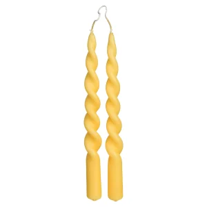 Depot Set De Bougies Pointues, Torsadees