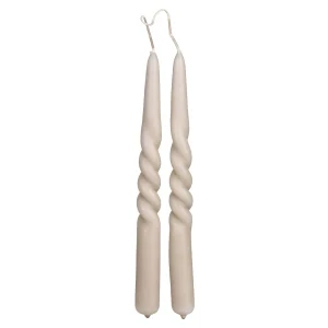 Depot Set De Bougies Pointues, Torsadees