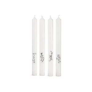 Depot Set De Bougies Sur Tige Avent^ Bougies De L'Avent