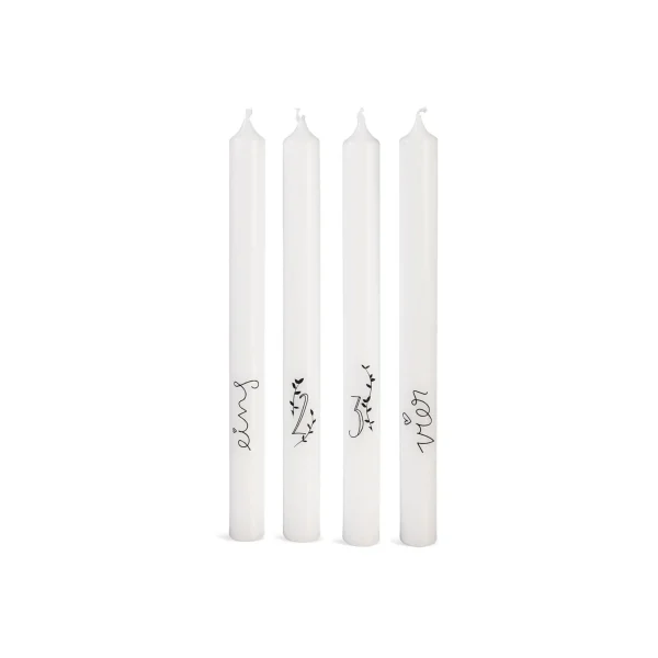 Depot Set De Bougies Sur Tige Avent^ Bougies De L'Avent