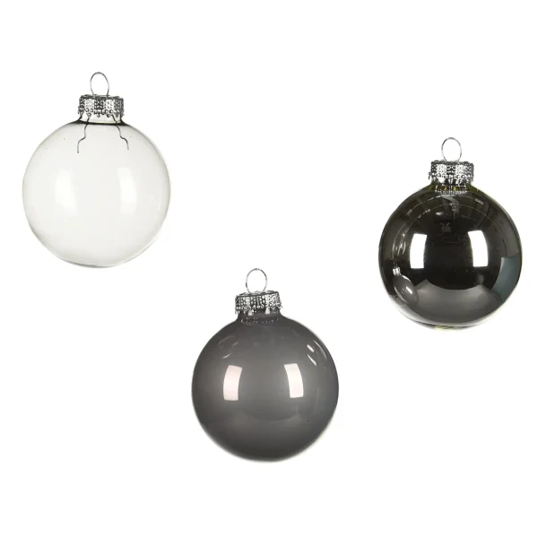 Depot Set De Boules De Noël En Verre^ Boules & Pointes D'Arbres