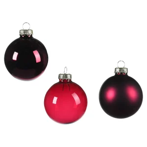Depot Set De Boules De Noël En Verre^ Boules & Pointes D'Arbres