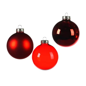 Depot Set De Boules De Noël En Verre^ Boules & Pointes D'Arbres