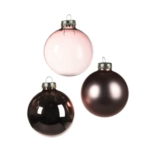Depot Set De Boules De Noël En Verre^ Boules & Pointes D'Arbres