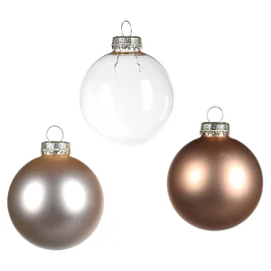 Depot Set De Boules De Noël En Verre^ Boules & Pointes D'Arbres