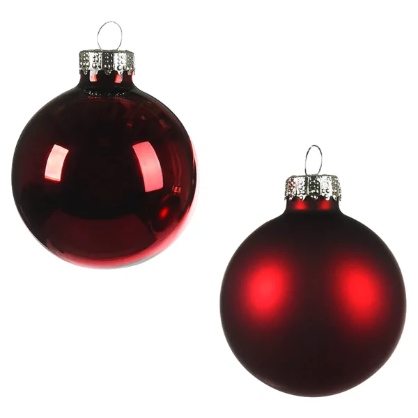 Depot Set De Boules De Noël En Verre^ Boules & Pointes D'Arbres