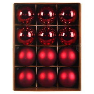 Depot Set De Boules De Noël En Verre^ Boules & Pointes D'Arbres