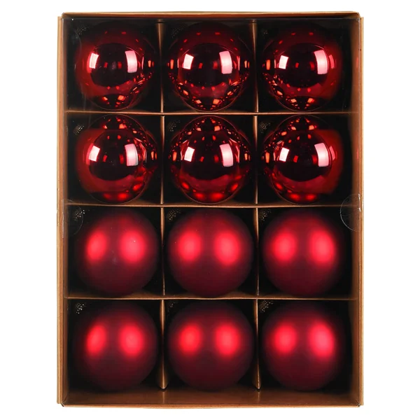 Depot Set De Boules De Noël En Verre^ Boules & Pointes D'Arbres