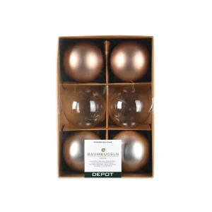 Depot Set De Boules De Noël En Verre^ Boules & Pointes D'Arbres