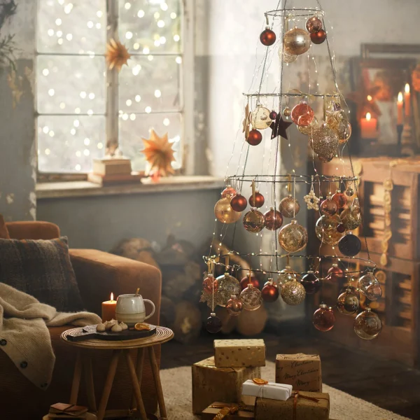 Depot Set De Boules De Noël En Verre^ Boules & Pointes D'Arbres