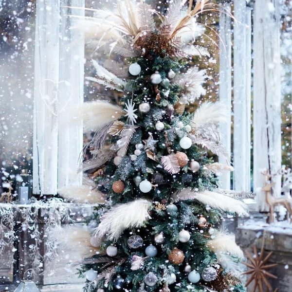 Depot Set De Boules De Noël En Verre^ Boules & Pointes D'Arbres