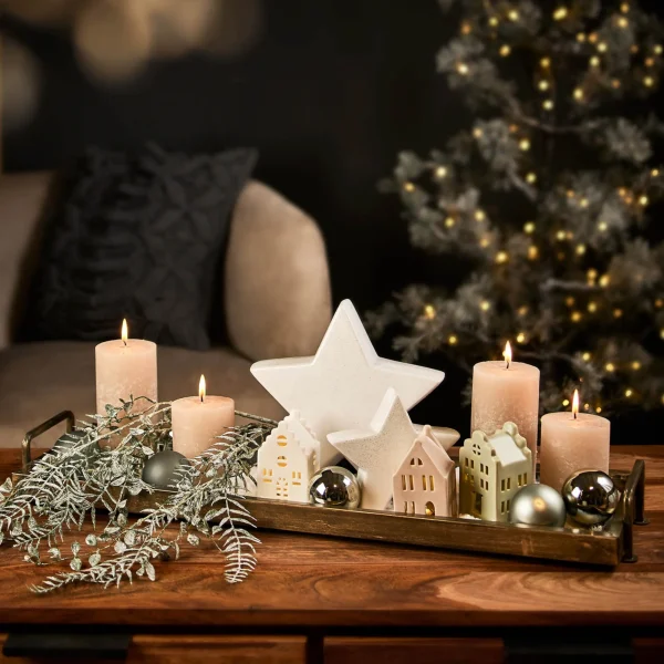 Depot Set De Boules De Noël En Verre^ Boules & Pointes D'Arbres