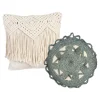 Depot Set De Coussins En Jute Et Macrame