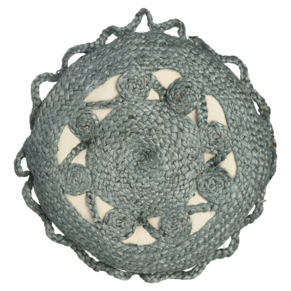 Depot Set De Coussins En Jute Et Macrame