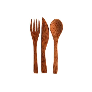 Depot Set De Couverts En Noix De Coco