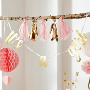 Depot Set De Décoration De Fete It'S A Girl