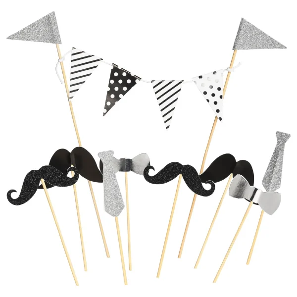 Depot Set De Décoration De Gateaux Mustache^ Accessoires De Cuisson & Boîtes À Pâtisserie