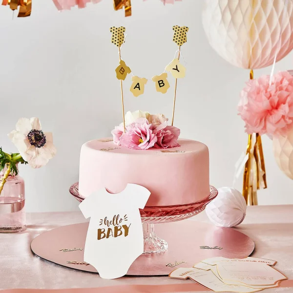 Depot Set De Décoration De Gateau Babyshower