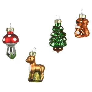 Depot Set De Décoration En Verre Pour Le Sapin^ Boules & Pointes D'Arbres