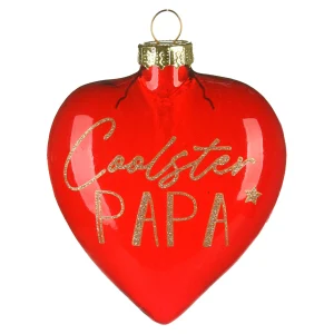 Depot Set De Décoration En Verre Pour L'Arbre Coeur Parents^ Pendentifs & Clips