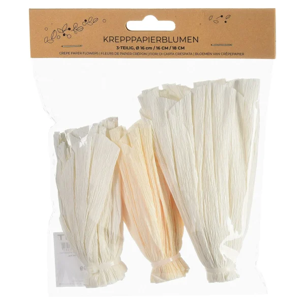 Depot Set De Fleurs En Papier Crepe