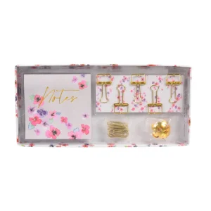 Depot Set De Fournitures De Bureau Floral