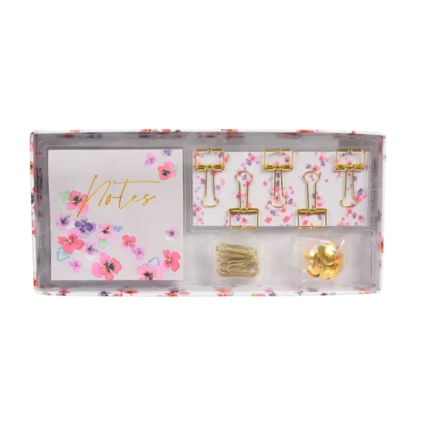 Depot Set De Fournitures De Bureau Floral