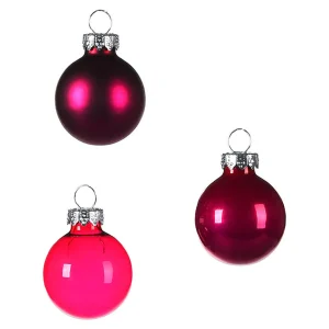 Depot Set De Mini-Boules De Noël En Verre^ Décoration De La Couronne De L'Avent