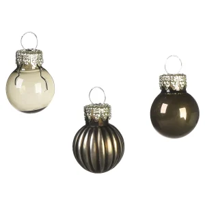 Depot Set De Mini-Boules De Noël En Verre^ Décoration De La Couronne De L'Avent