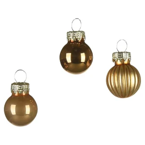 Depot Set De Mini-Boules De Noël En Verre^ Décoration De La Couronne De L'Avent