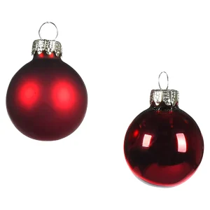 Depot Set De Mini-Boules De Noël En Verre^ Décoration De La Couronne De L'Avent